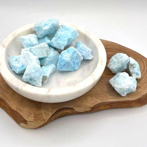 Blue Aragonite Raw