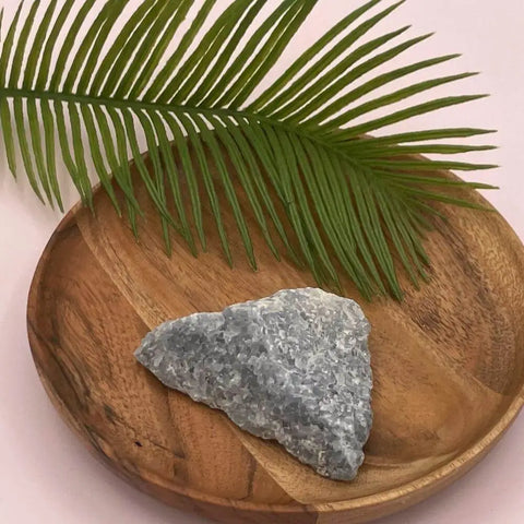 Blue Calcite Cluster | Natural Crystal for Calm, Communication, and Energy Cleansing