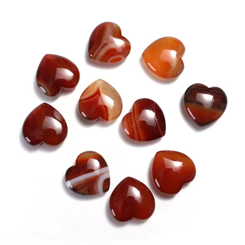 Carnelian Heart | Crystal for Motivation & Creative Fire