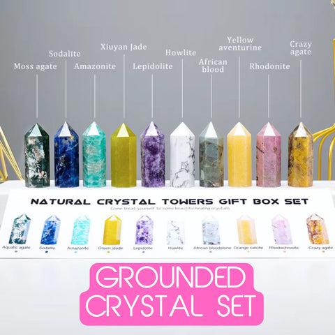 Grounded Harmony Crystal Tower Set