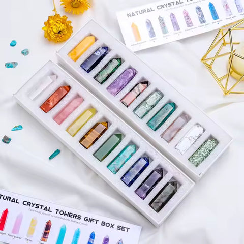 Emotional Reset Crystal Tower Set