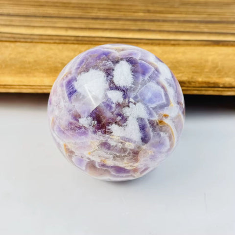 Dream Amethyst Sphere | Calming Crystal for Intuition