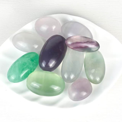 Fluorite Stone (Single) | Clarity, Focus & Energy Clearing