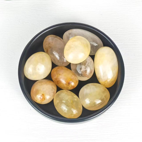 Golden Healer Quartz Stone (Single) | Healing, Alignment & Divine Light