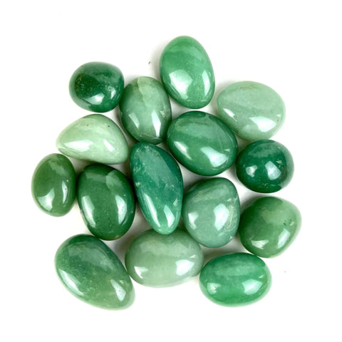Green Aventurine Stone (Single) | Luck, Growth & Heart Healing