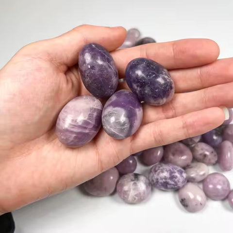 Lepidolite Stone (Single) | Stress Relief, Sleep & Emotional Balance