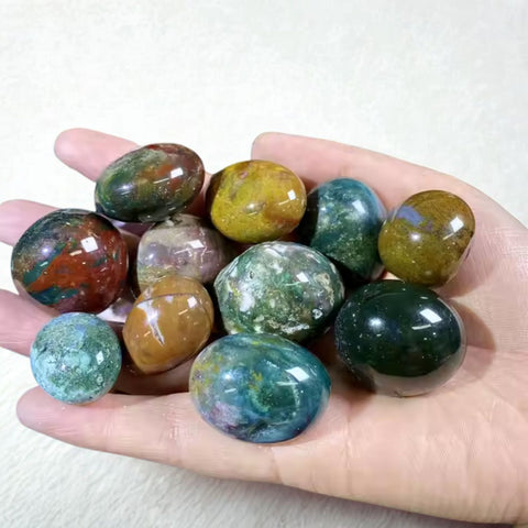 Ocean Jasper Stone (Single) | Joy, Renewal & Emotional Flow