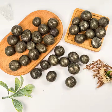 Pyrite Stone (Single) | Abundance, Protection & Confidence