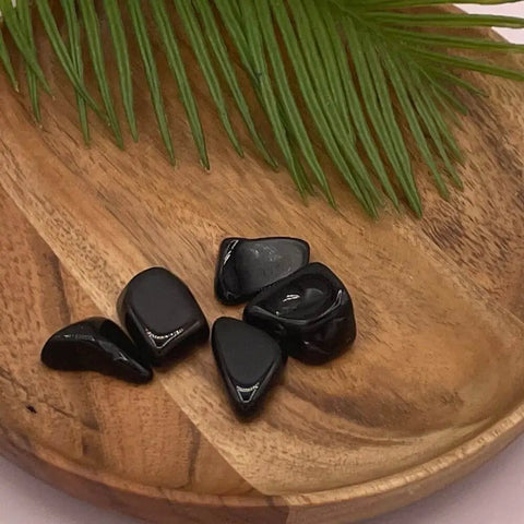 Rainbow Obsidian Tumbled Stones | Set of 3 Crystals for Emotional Healing, Protection, and Grounding