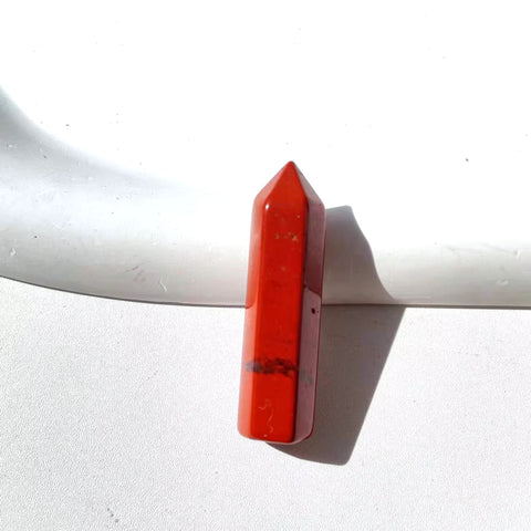 Red Jasper Mini Tower | Strength, Stability & Grounded Action