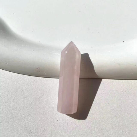 Rose Quartz Mini Tower | Love, Compassion & Emotional Healing