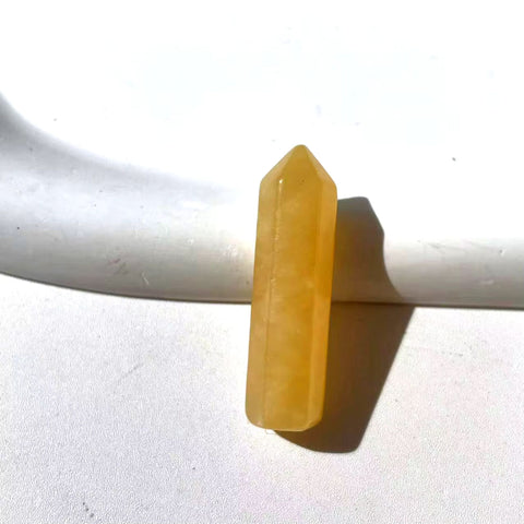 Yellow Topaz Mini Tower | Confidence, Manifestation & Joy