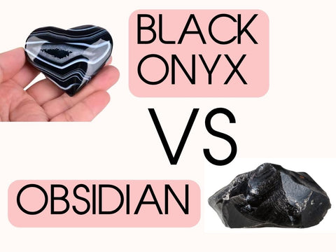 Black Onyx vs. Obsidian: What's the Difference?