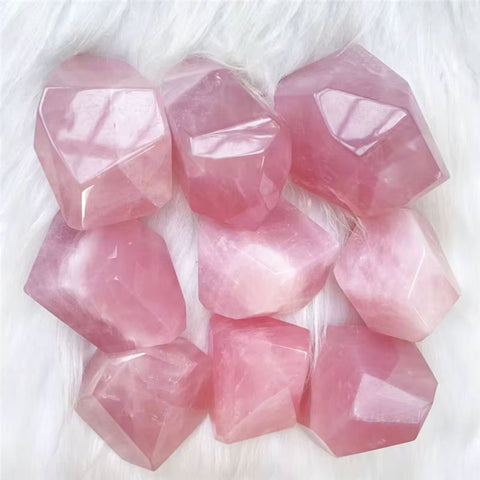 Rose Quartz Freeform | Polished Crystal for Self-Love, Healing, and Heart-Centered Energy