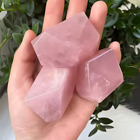Rose Quartz Freeform | Polished Crystal for Self-Love, Healing, and Heart-Centered Energy
