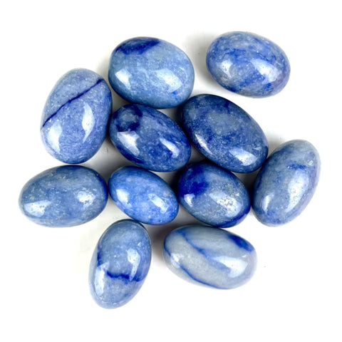 Blue Aventurine Stone (Single) | Mental Clarity, Calm & Empowered Communication