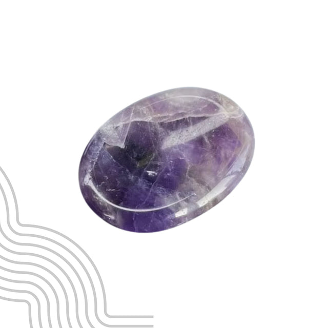 Dream Amethyst Worry Stone