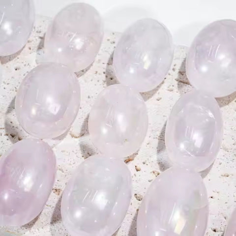 Rose Aura Quartz Stone (Single) | Love, Joy & Vibrational Uplift
