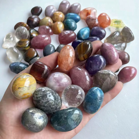 Pyrite Agate Stone (Single) | Protection, Prosperity & Stability