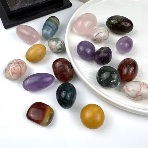 Pyrite Agate Stone (Single) | Protection, Prosperity & Stability